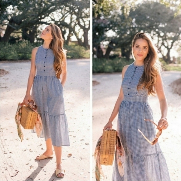 Gal Meets Glam Dresses & Skirts - Gal meets Glam Ardith gingham dress